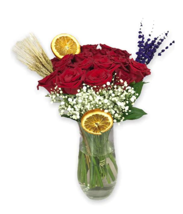 Vazoda Tasarım Gül